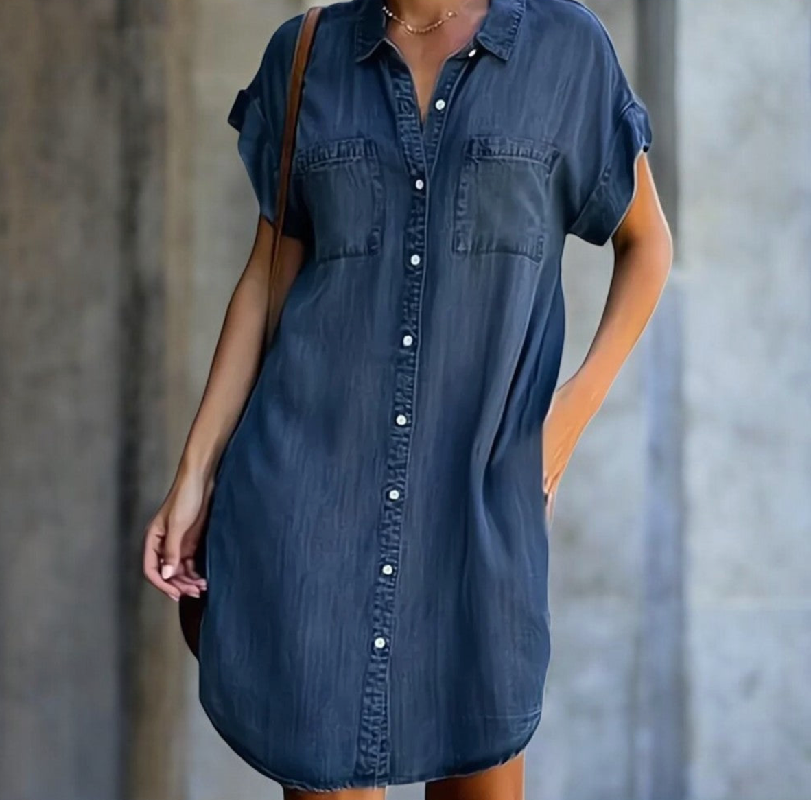 Elenore | Sukienka jeansowa